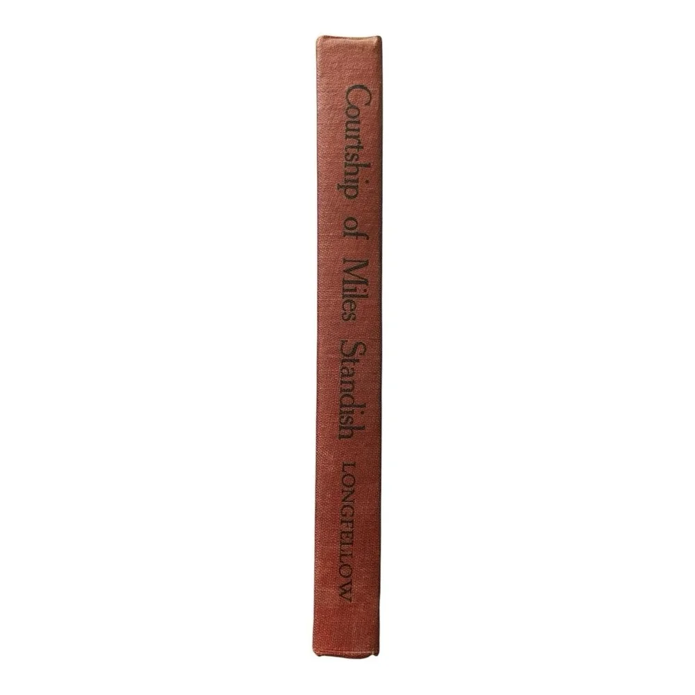 Courtship of Miles Standish - Henry W Longfellow W.B. Conkey Antique Hardcover